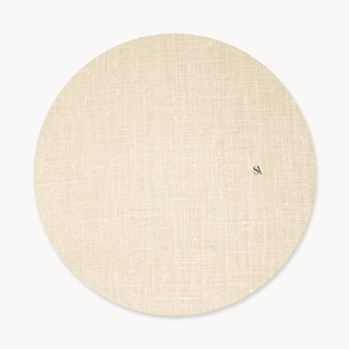 Sandy Beige Charger Plate Covers - Set of 4