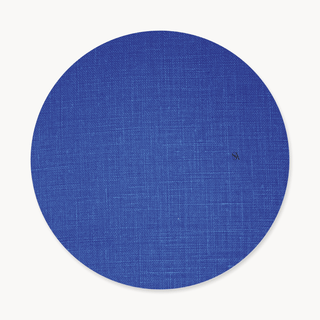 Bright Blue Charger Plate Covers - Set of 4