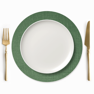 Moss Charger Plate Covers - Set of 4
