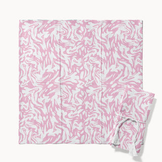 Pink Swirl Servilleta